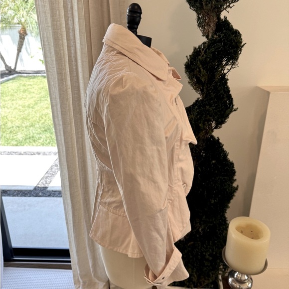 BCBG Ruffle Jacket - Petal Pink Size M - Picture 6 of 12